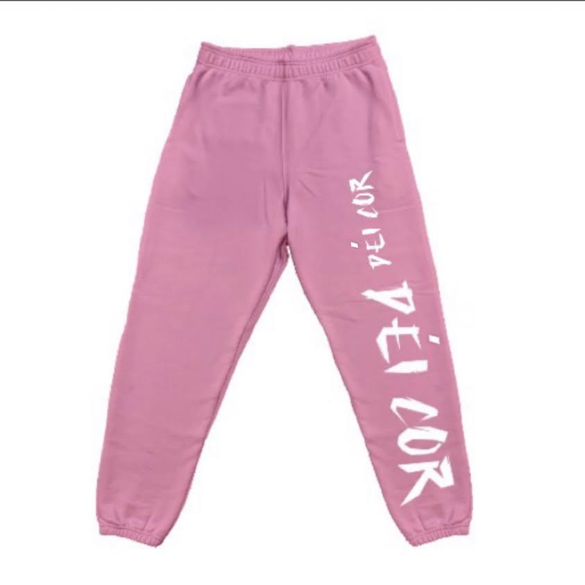 "Latin God heart sweat" pink sapphire